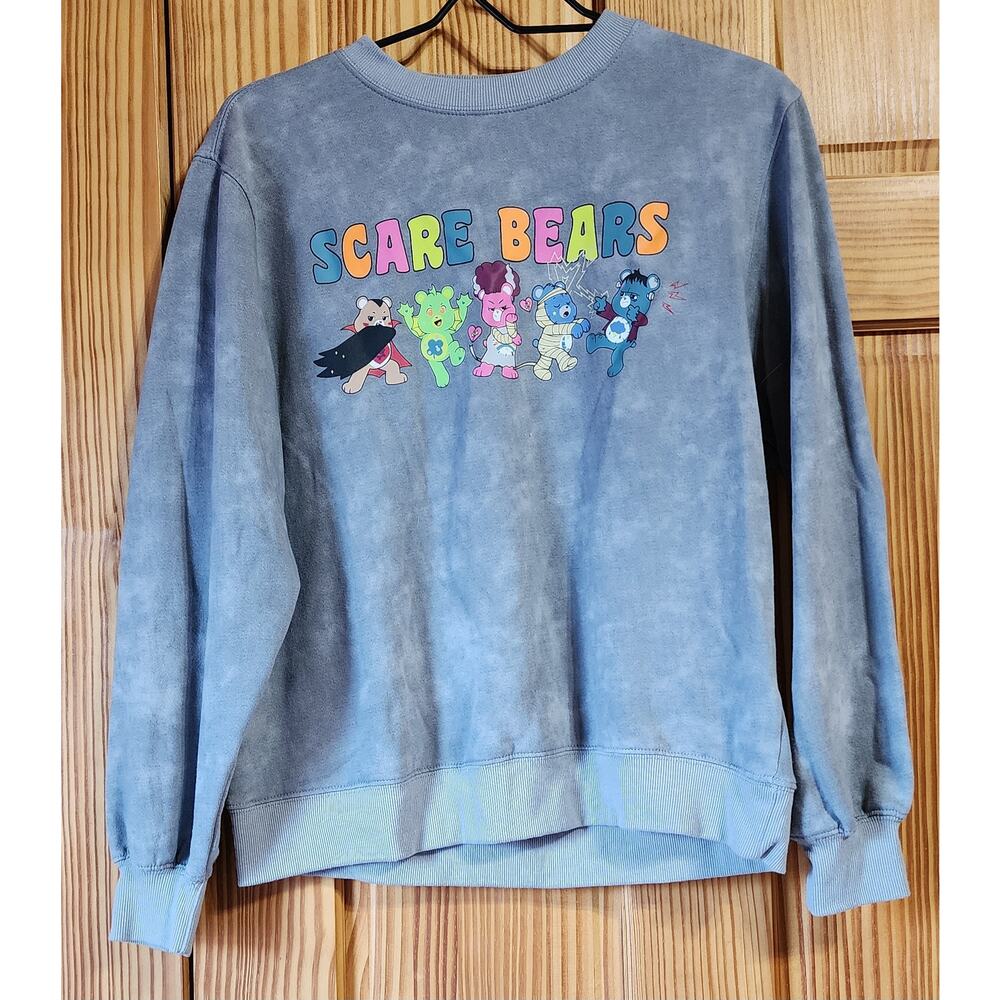 Care Bears‎ x Universal Monsters Scare Bears Graphic Sweatshirt Gray Medium